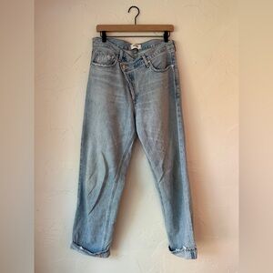 Agolde cross cross jeans